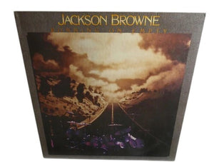Elektra/Asylum 1977 Jackson Browne Running on Empty 12" Vinyl LP w/Booklet