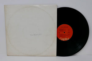 The Beatles White Album 12" Vinyl Double LP Records Gatefold SWBO 101 w/Poster