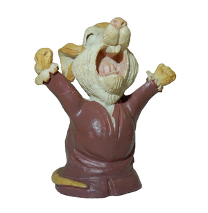 Applause Inc. Yawning Mouse Figurine #27513 RARE