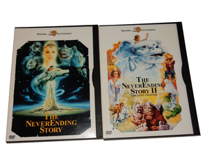 The Neverending Story I & II ~ Cardboard Cases w/Standard & Widescreen