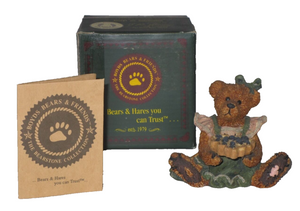 Boyds Bear Bailey the Baker…with Sweetie Pie w/Original Box & COA