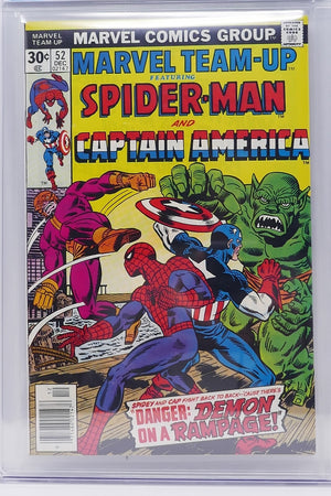 Marvel Comics 1976 Marvel Team-Up #52 CGC 9.6 Near Mint +