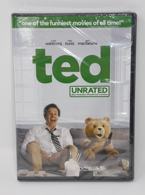 Ted (DVD, 2012, UNRATED) SEALED