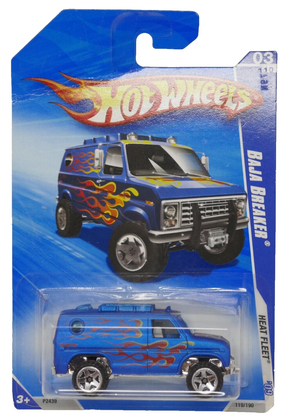 Mattel Hot Wheels Baja Breaker Heat Fleet Diecast Car #3/10 SEALED