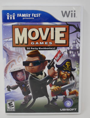 Family Fest Presents: Movie Games (Nintendo Wii, 2008) COMPLETE