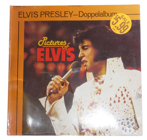 Elvis Presley Pictures Of Elvis I + II Danish 2-LP Doppelalbum Vinyl LP SEALED