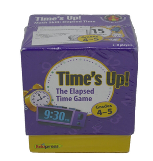 Time's Up! The Elapsed Time Game Grades 4-5 SEALED