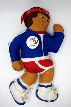 Shelley & Mom 1979 Runner Jogger Felt 19" Plush RARE