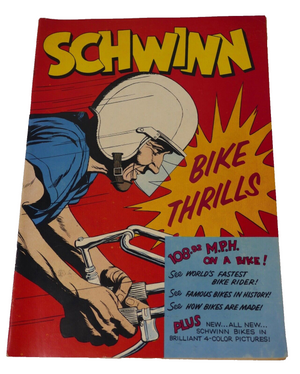 Schwinn Bicycle Co 1959 Schwinn Bike Thrills Catalog Book