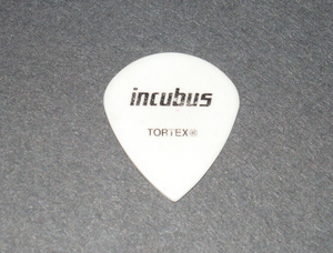 Incubus Tour Authentic Guitar Pick