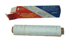 Ohio Art Dial-a-Cassette Coloring Set Refill