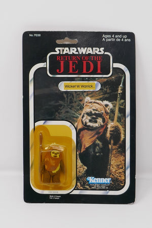Kenner 1983 Star Wars ROTJ Wicket W Warrick Ewok Action Figure SEALED