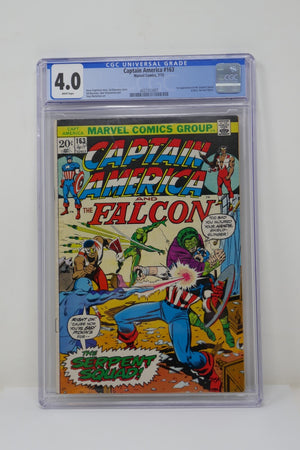 Marvel Comics 1973 Captain America and The Falcon #163 CGC 4.0 Serpent Squad