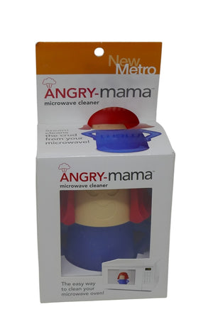Angry Mama Microwave Oven Steam Cleaner NIB