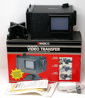 AMBICO All-in-One Video Transfer Photos Films Slides to Video Model V-0652