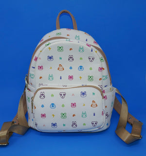 Nintendo Controller Gear Animal Crossing Faux Leather Mini Backpack