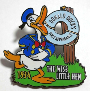 Disney Countdown to Millennium Trading Pin Series #49 Donald Duck's Appearance