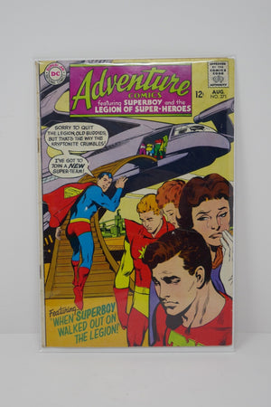 DC Comics 1968 Adventure Comics #371 Comic Superboy Neal Adams 1st Chemical King