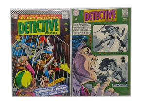 DC Comics 1966 Detective Comics #348 & 1968 Detective Comics #379 Comic Books