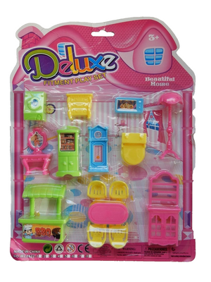 Beautiful Home Fitment Play Set Doll House Furniture NEW