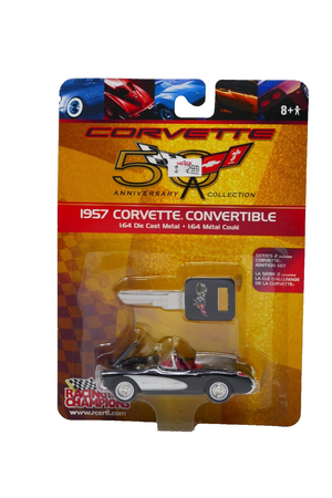 Racing Champions 50th Anniversary Collection 1957 Corvette Convertible Die Cast