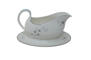Royal Doulton Thistledown Bone China Gravy Boat & Underplate H4943
