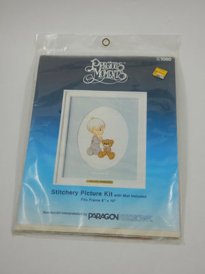 Paragon Precious Moments Stitchery Picture Kit #1080 God Loves Me SEALED