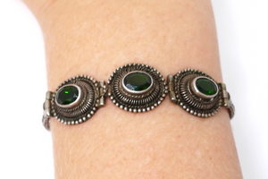 925 Sterling Silver Gemstone Bracelet