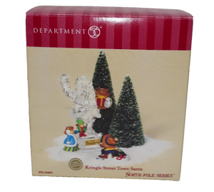 Department 56 North Pole Series Kringle Street Town Santa #56.56869