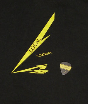 Metallica 72 Seasons World Tour Local Crew XL T-Shirt & Authentic Guitar Pick