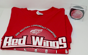 Detroit Red Wings 2002 Western Conference Champions XL Tshirt