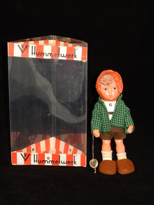 Hummelwerk by W Goebel Oeslau 1966 Vinyl Boy Doll #1802 in Original Box