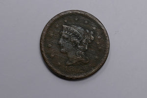 U.S Mint 1852 Large Cent Liberty Head/Braided Hair One Cent Coin