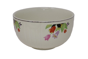 Hall's Superior Quality Kitchenware 6” Diameter Mixing Bowl Crocus Pattern