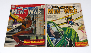 DC Comics 1959 1960 All-American Men of War #71 #81 Comic Books