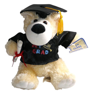 Dan Dee 1st Class Graduate Graduation 7" Teddy Bear Plush Stuffed Animal Diploma