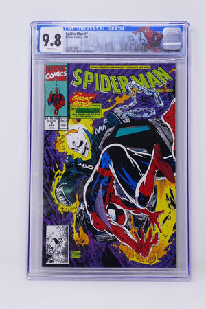 Marvel Comics 1991 Spider-Man #7 CGC 9.8 Near Mint/Mint Ghost Rider & Hobgoblin