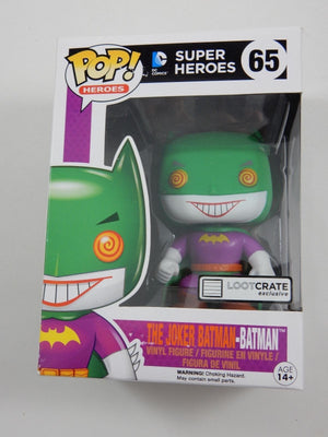 Funko Pop! DC Super Heroes The Joker Batman Batman #65 Loot Crate Exclusive