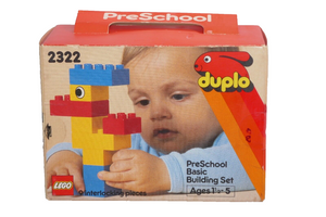 LEGO Duplo 1987 PreSchool Basic Building Set #2322 SEALED