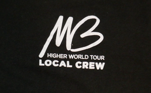 Michael Buble 2022 Higher World Tour Local Crew Large T-Shirt