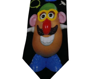 Wally Wear Hasbro 1996 Vintage Mr Potato Head Novelty Necktie Tie Made In USA