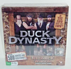 Duck Dynasty Redneck Wisdom Family Party Board Game SEALED