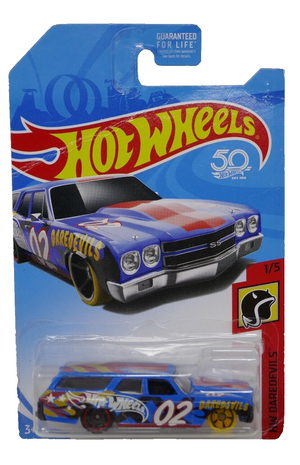 Mattel Hot Wheels '70 Chevelle SS Wagon HW Daredevils Diecast Car SEALED