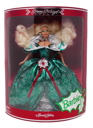 Mattel Happy Holidays Special Edition 1995 Barbie Doll NRFB