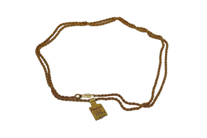 Napier Gold Tone Status Chain Rope 29" Necklace
