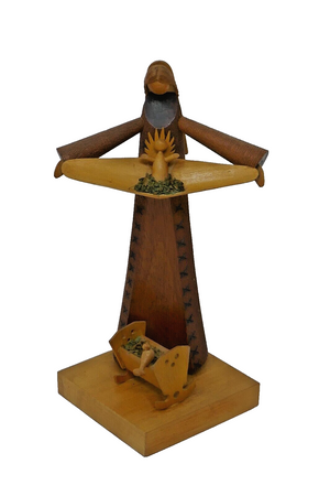 Mary & Baby Jesus Wooden Figure by S. Sitarski J. Fedorowicz Made in Poland