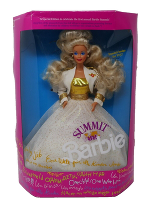 Mattel 1990 Summit Barbie Doll #7027