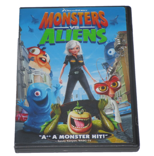 Monsters vs. Aliens (DVD, 2009)