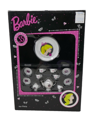 Chilton 1994 35th Anniversary Barbie Miniature Nostalgic China Tea Set