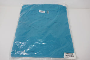 DKNYC V Neck Elastic Waist Dress Size XL ~ Azure